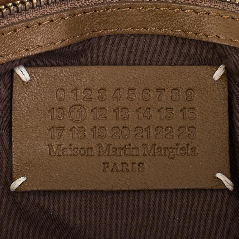 a Maison Martin Margiela leather bag.