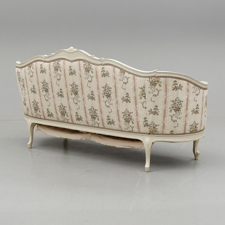 SOFFA, rokokostil, 1900-talets mitt.