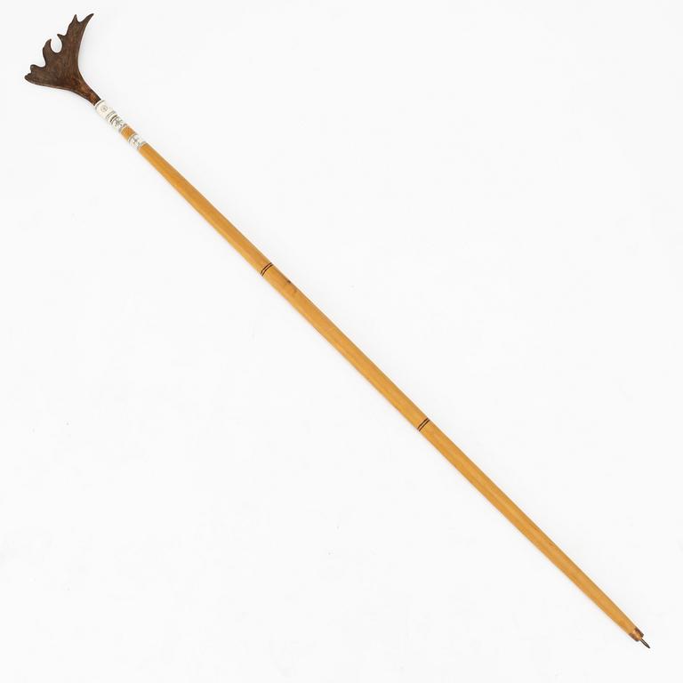 Calle Gran, bear spear, signed.