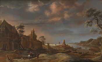 Holländsk skola, 1700-tal, Utanför stadsmuren.