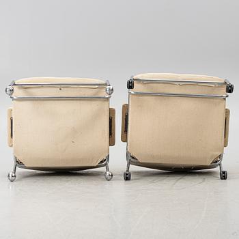 Fåtöljer, ett par, 1970-80-tal.