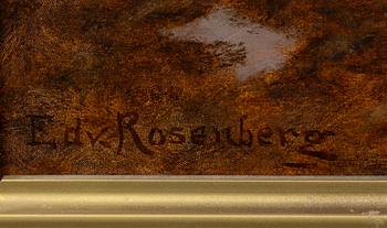 Edvard Rosenberg, Twilight landscape.