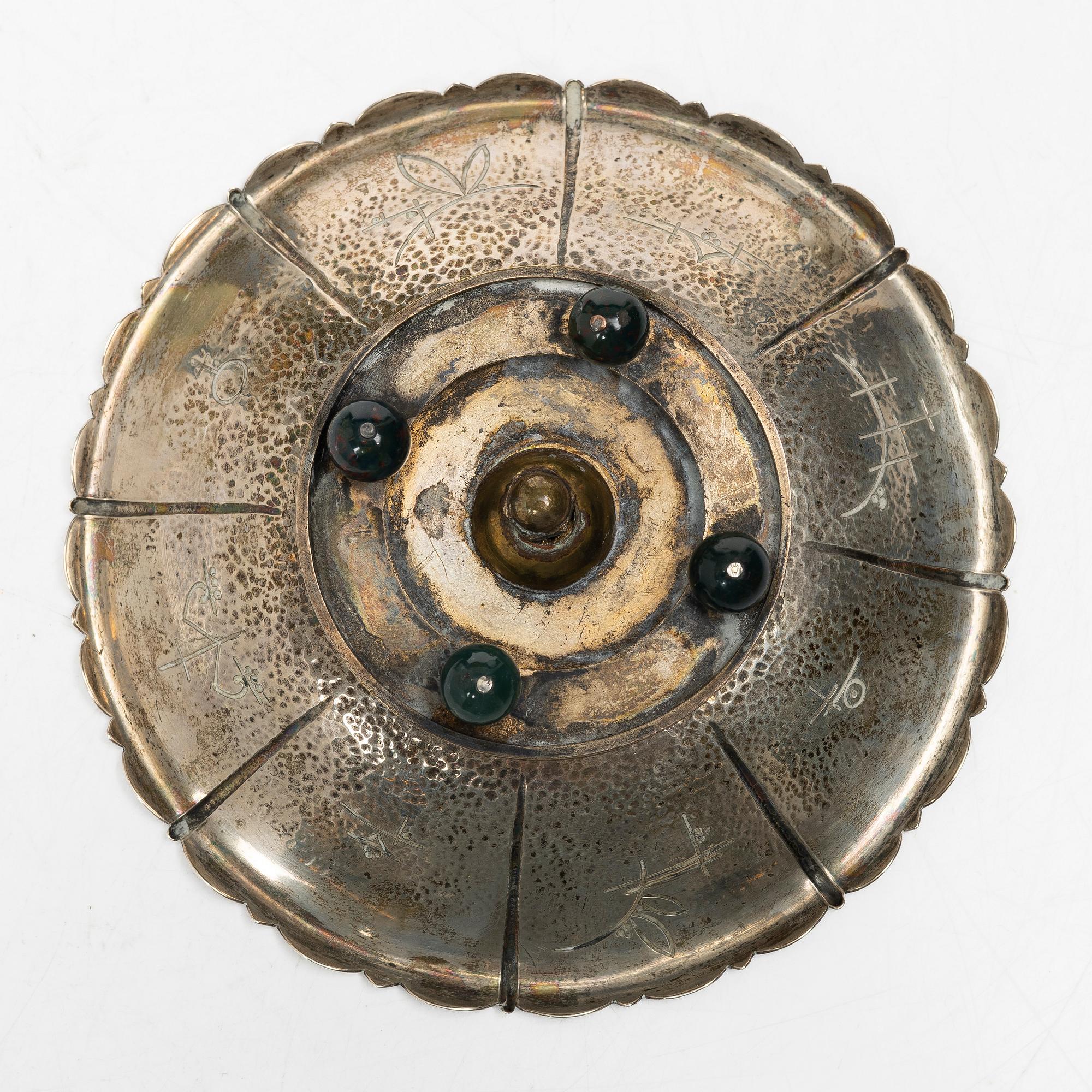 Bowl, silver, 20th century.