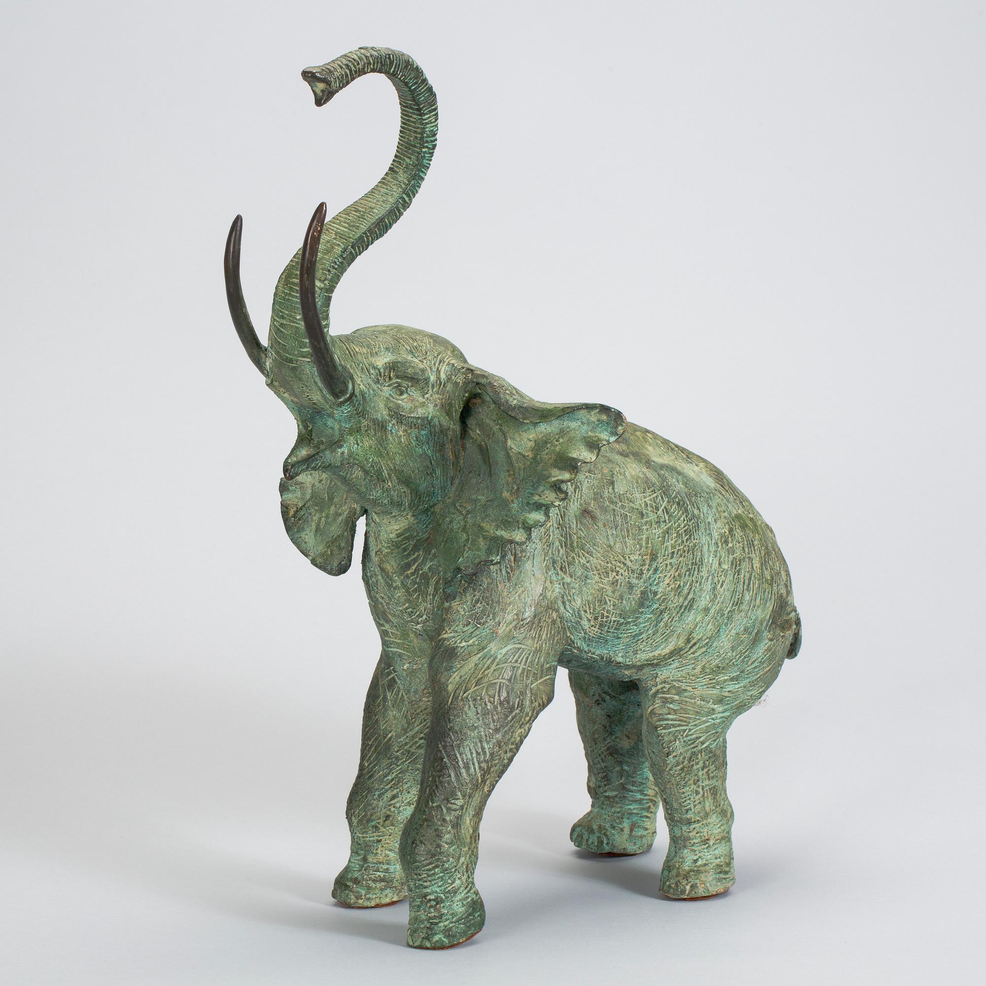 SKULPTUR, elefant, 1980-tal.