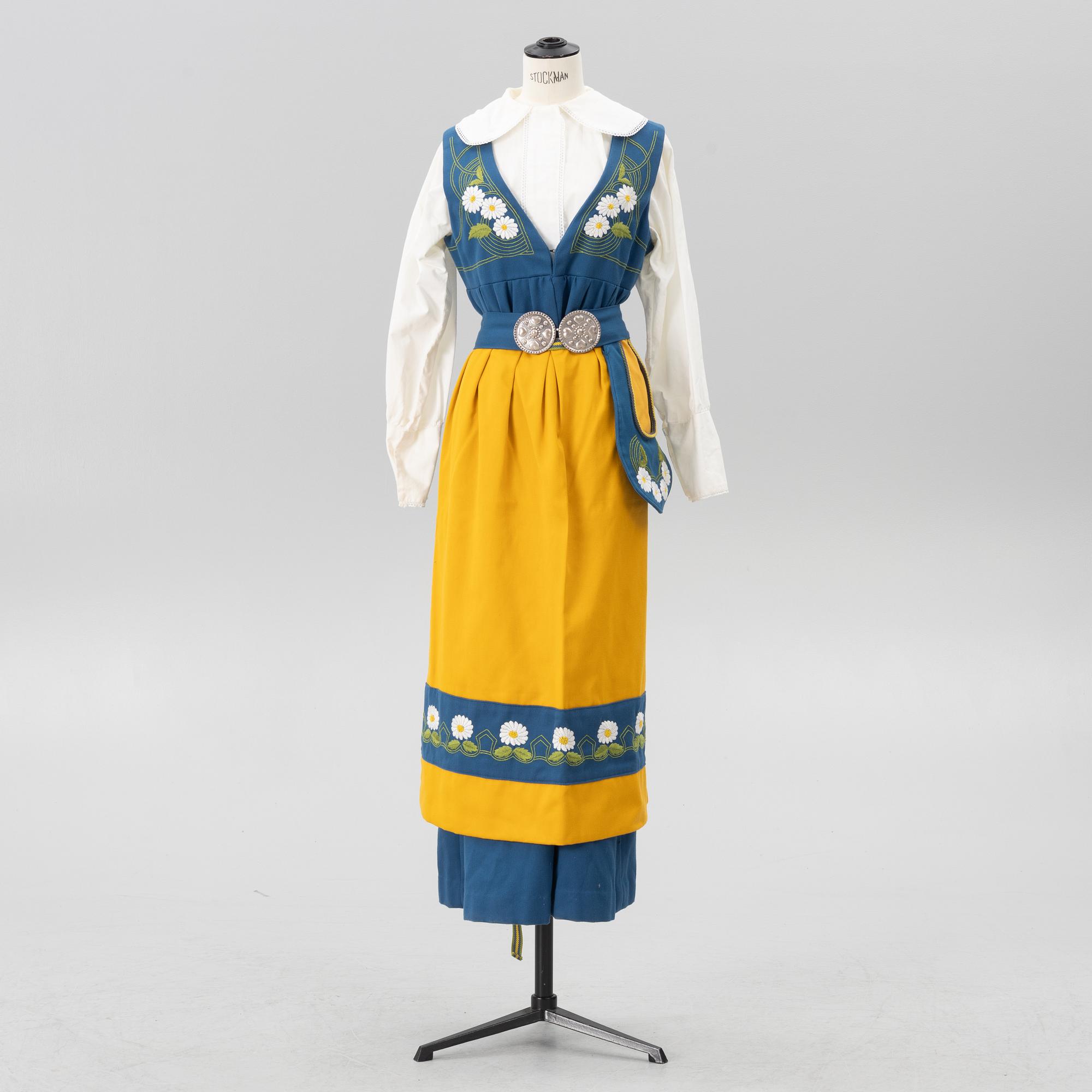 A Swedish folklore costume, end of the 20th century.