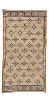 Märta Måås-Fjetterström, A textile, flat weave, ca 143-145,5 x 75,5-78 cm, signed MMF.