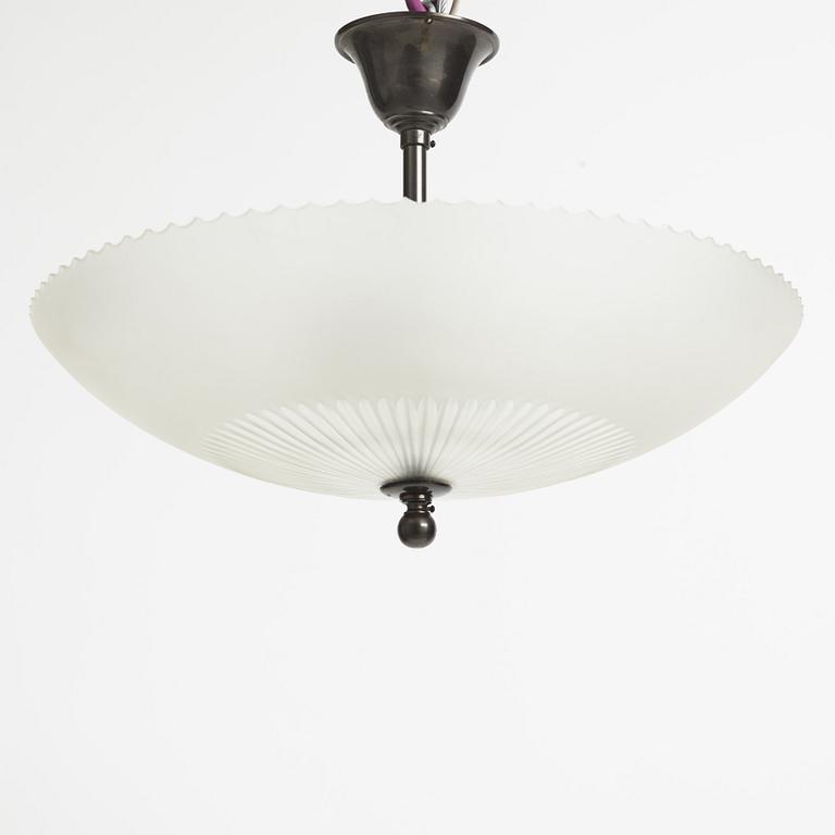 Erik Tidstrand, a model '26822' ceiling light, Nordiska Kompaniet, 1920's/30's.