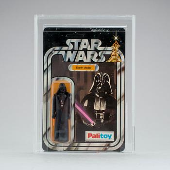 STAR WARS, Darth Vader 12 back, AFA85 NM+, Palitoy 1978.