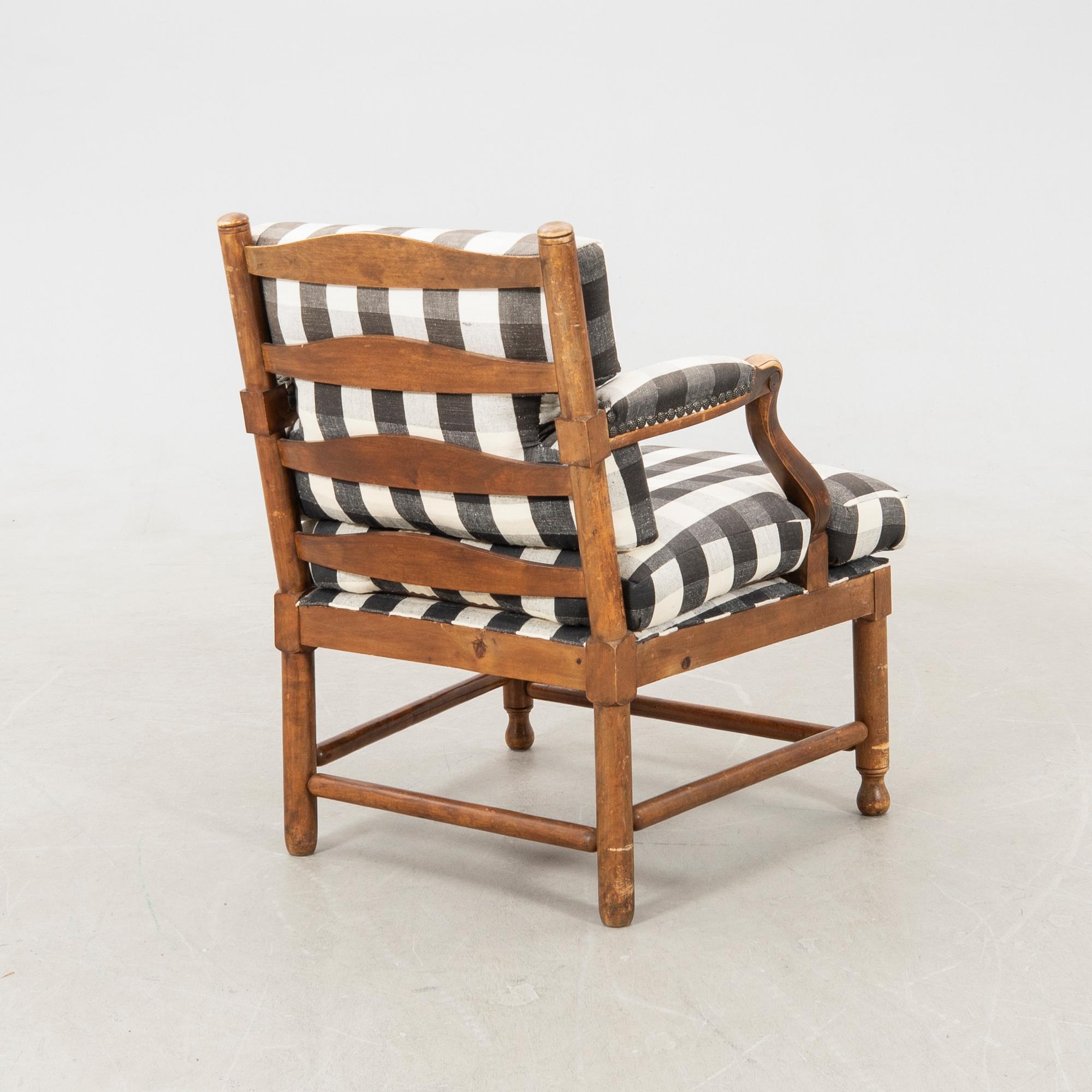 Armchair, Gripsholm armchair, first half of the 20th century.