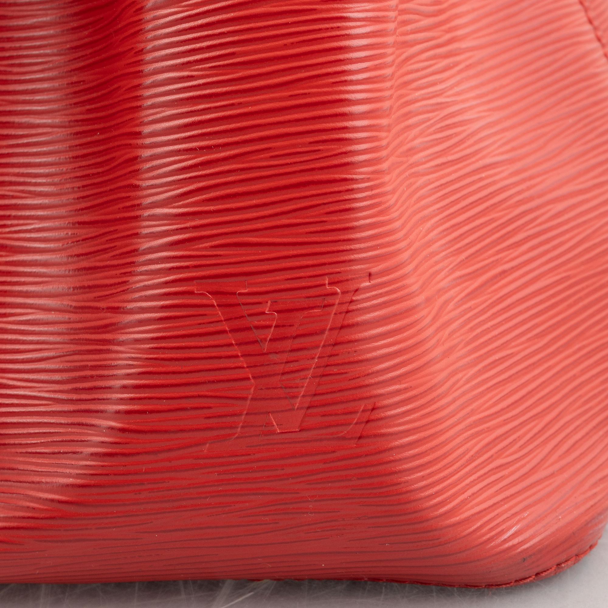 Louis Vuitton, väska, "Epi Petit Noé". 2018.