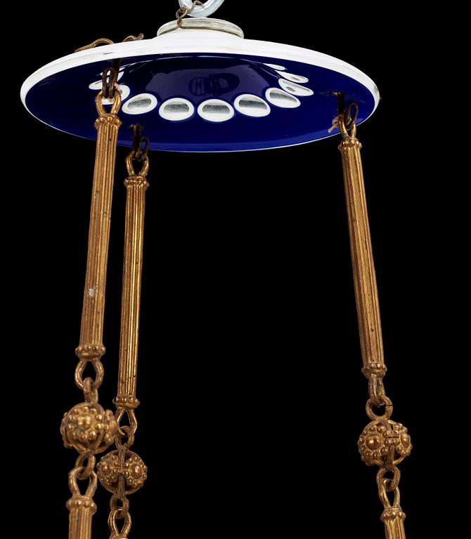 AMPEL, glas, 1800-talets mitt.