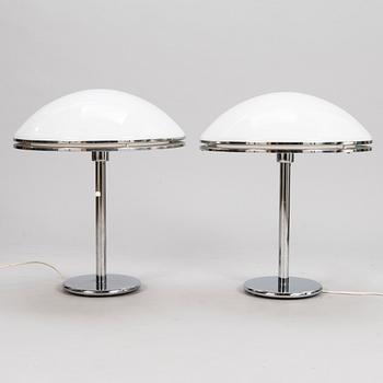 HEIKKI TURUNEN, BORDSLAMPOR, ETT PAR, Orno, 1980-tal.