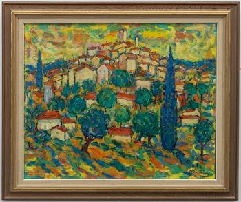 Nathan Gutman, Translation: "French mountain village".