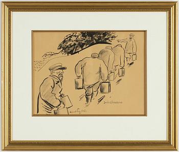 Albert Engström, "Skärgårdsbild".