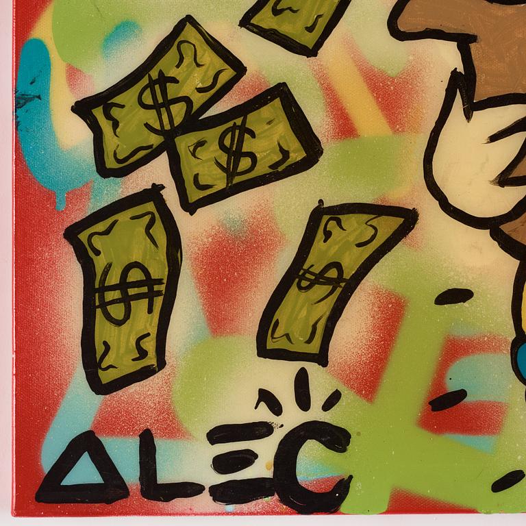 Alec Monopoly, "I win".