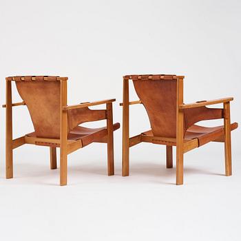 Carl-Axel Acking, A pair of 'Trienna' armchairs, 1950-60s.