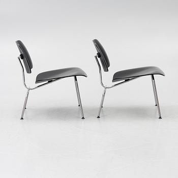 Charles & Ray Eames, Chairs, a pair, "DCM", Vitra, 2003.