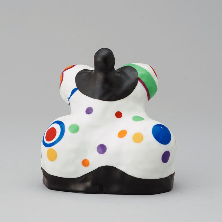 A Niki de Saint Phalle 'Nana' porcelain sculpture, Rosenthal Studio Line, Germany.