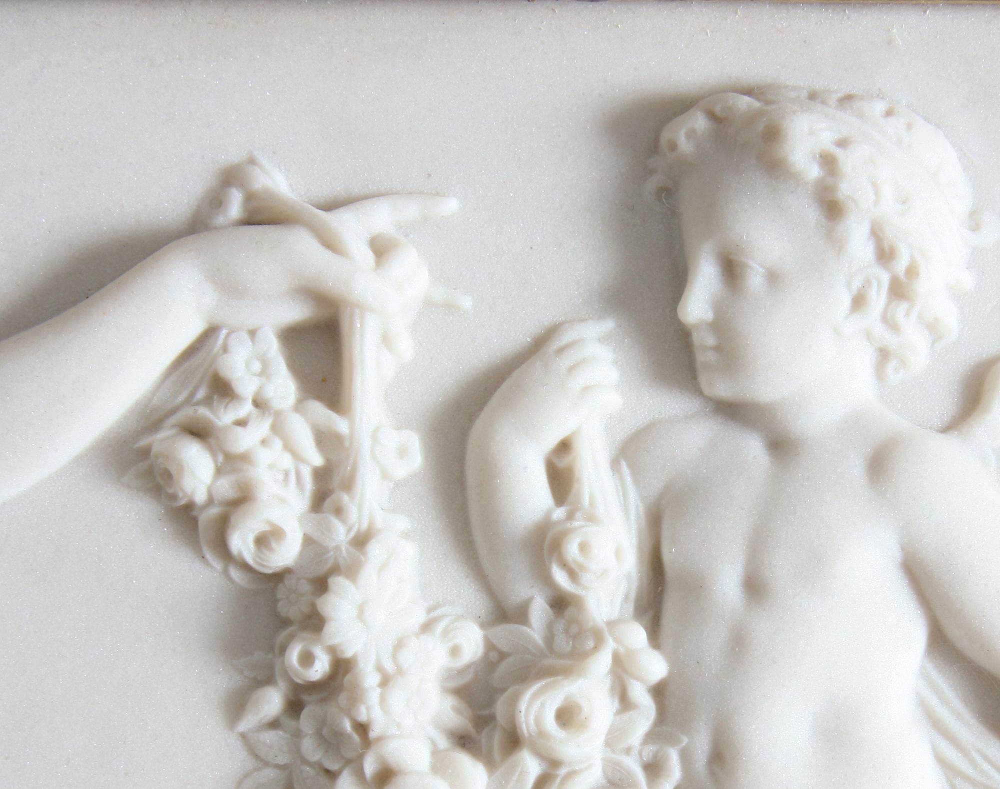 VÄGGRELIEF, kopia efter äldre förlaga.