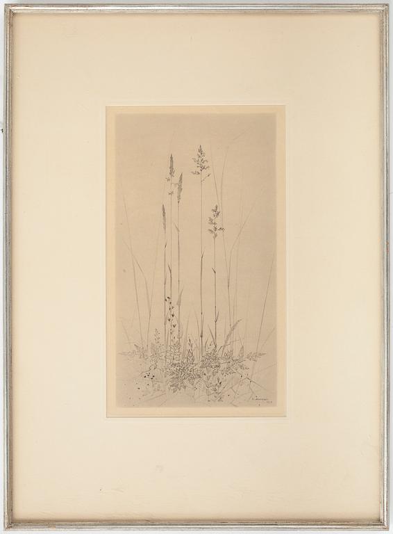 GUNNAR NORRMAN, teckning, signerad och daterad 1957.