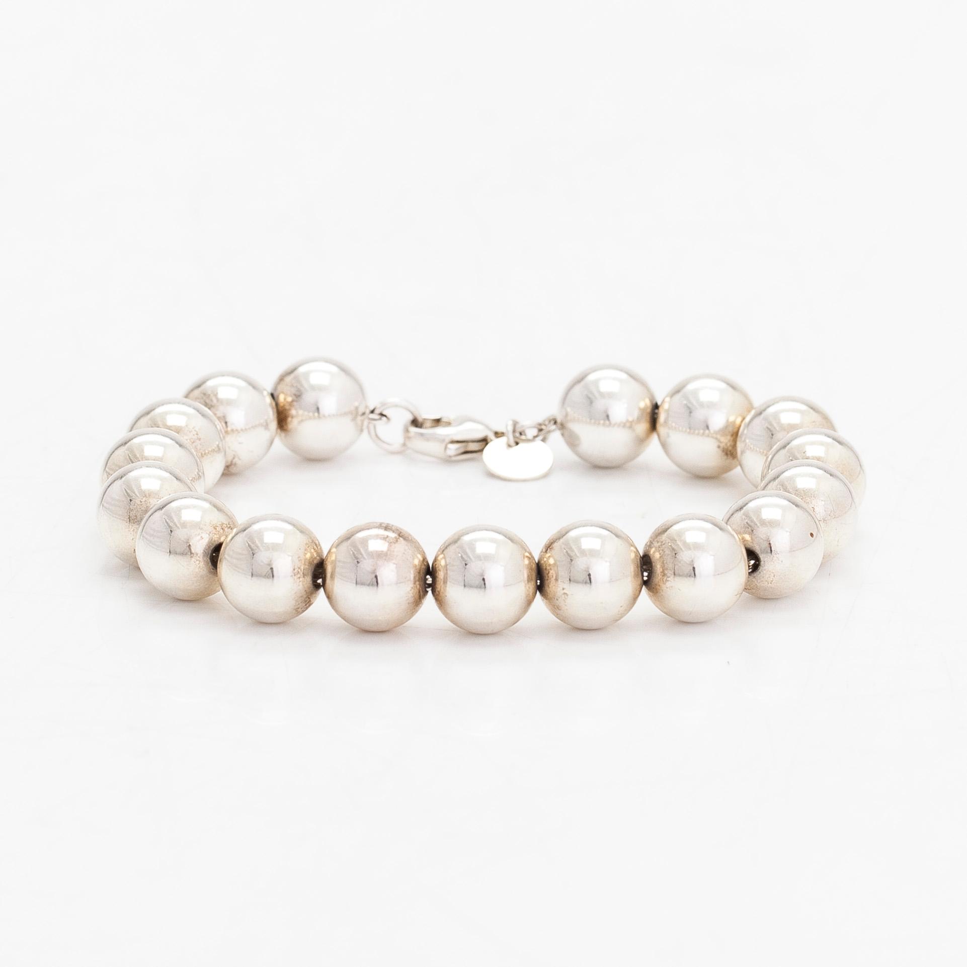 Tiffany & Co, armband, "HardWear Ball Bracelet", sterling silver.