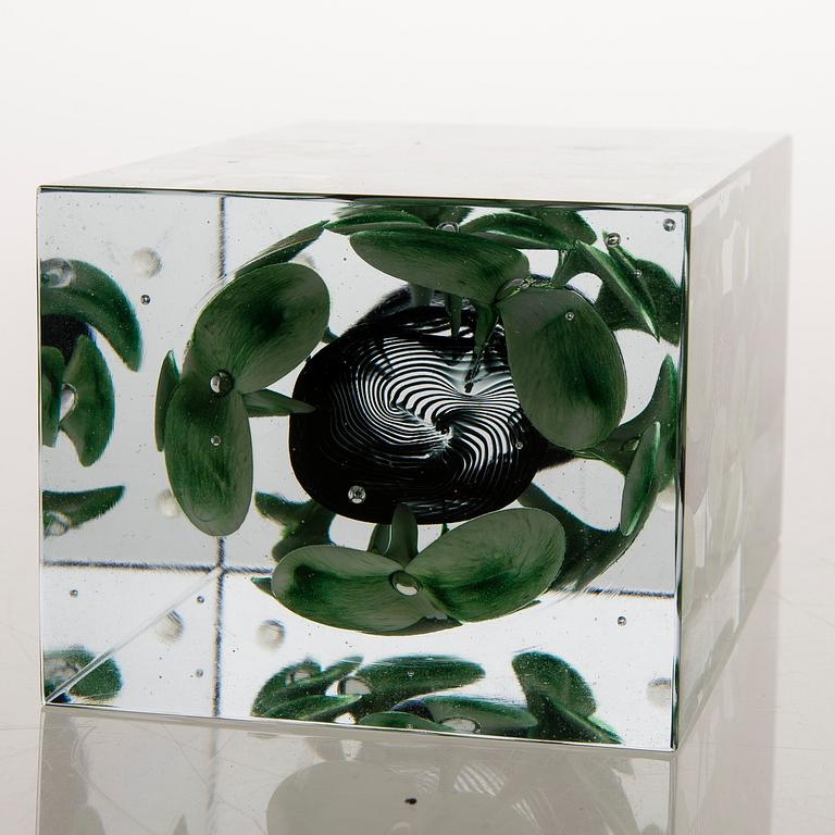 Oiva Toikka, JUBILEUMSKUB, glas, signerad Oiva Toikka Nuutajärvi 2008 16/200.