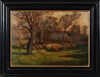 CARL MULLER-BAUMGARTEN, olja på duk, signerad.