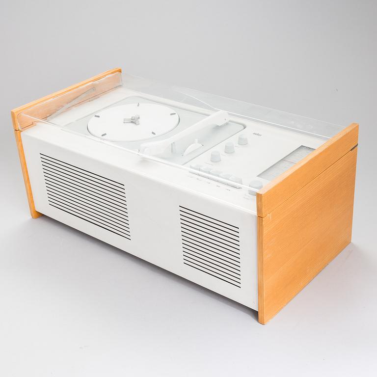 RADIOGRAMMOFON, "Phonosuper SK-5", Hans Gugelot & Dieter Rams, Braun AG, Tyskland, 1950-60-tal.