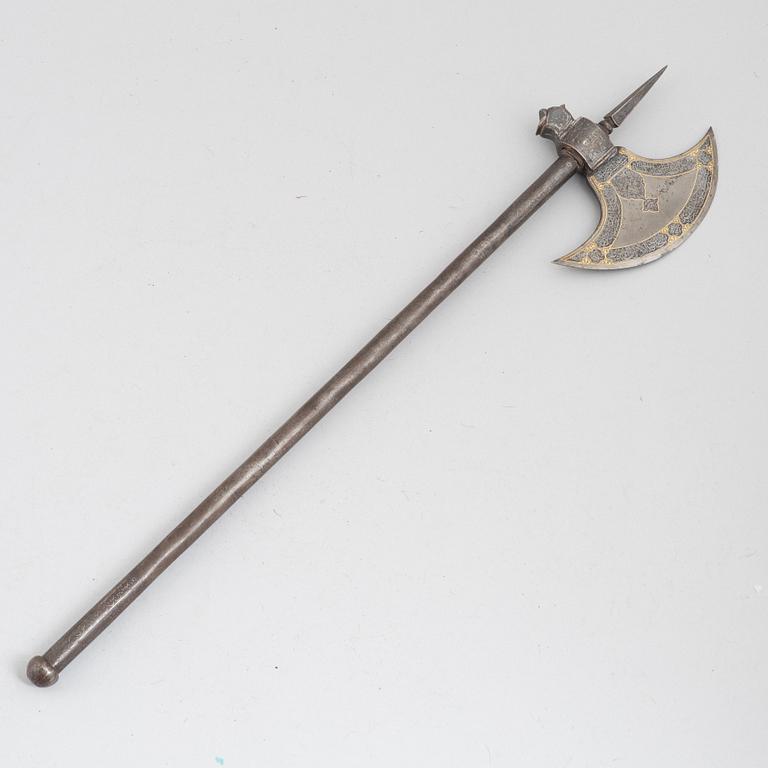 Axe, Indo-Persian, late 19th century.