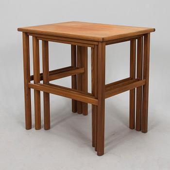 A 1960s nesting table.