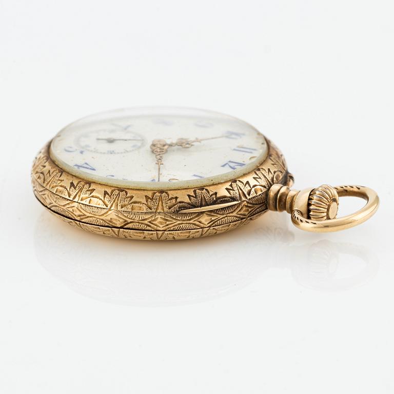 Ladieäs pocket watches, 2 pcs, 34 mm.