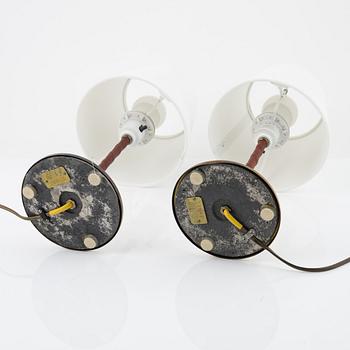 A pair of 'Sture No 1' table lamps, Norway, second half of the 20th Century.