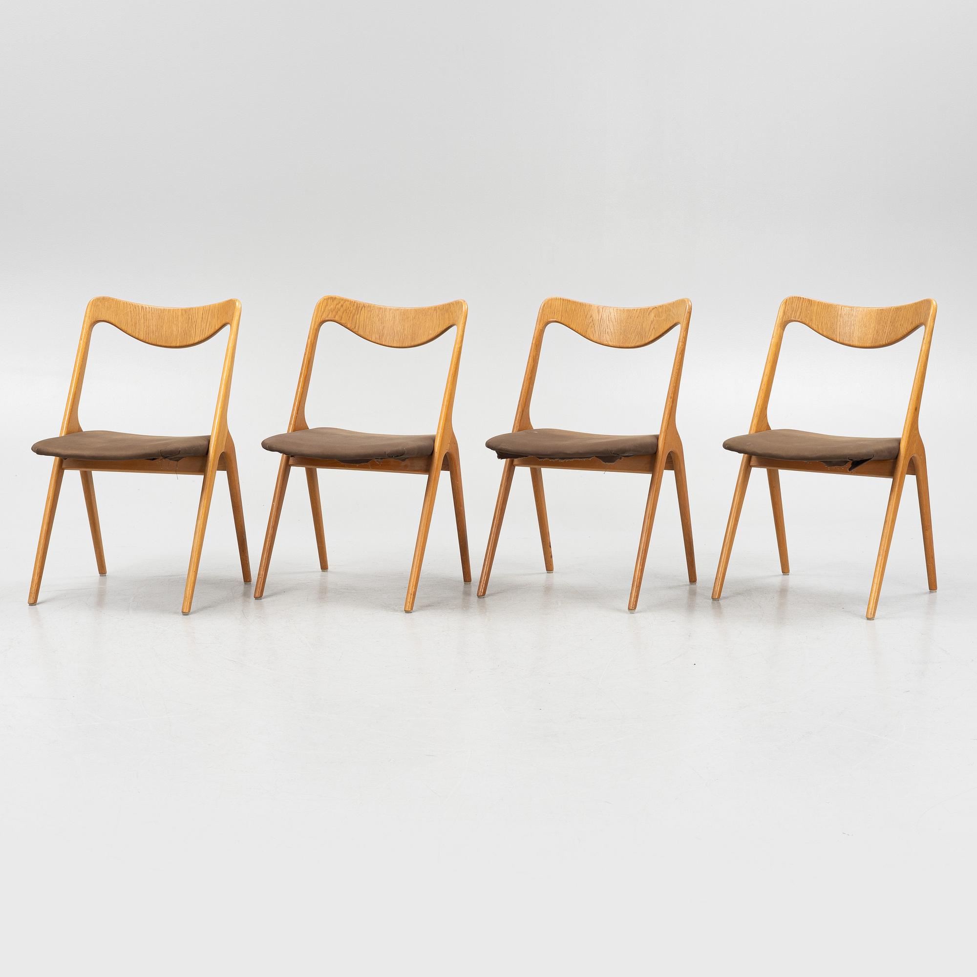 Johannes Andersen, stolar, 4 st, "Sonja Chair", Vamo.