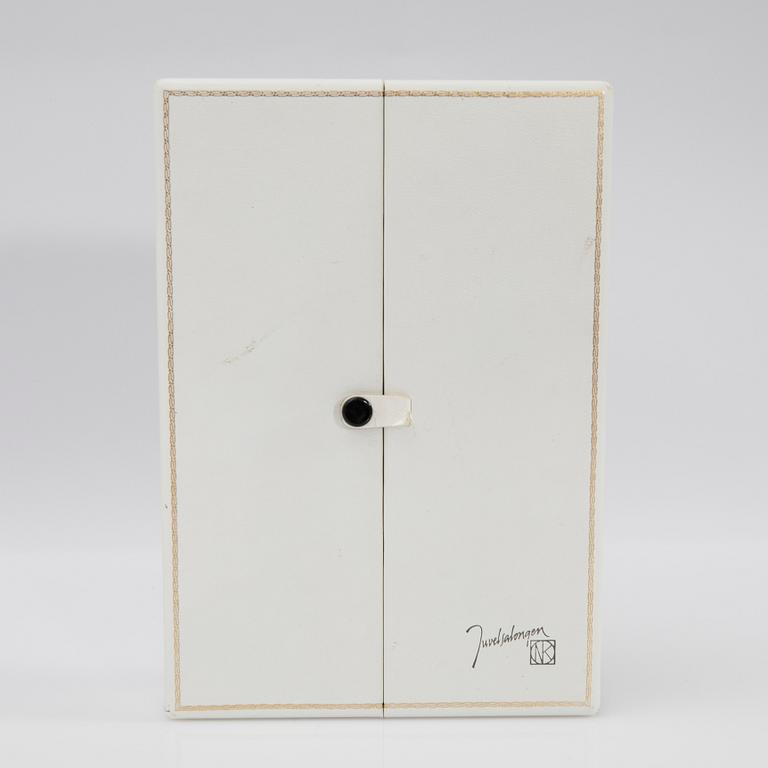 Björn Weckström, collier och brosch/hänge, "Labyrinth", silver, Lapponia.