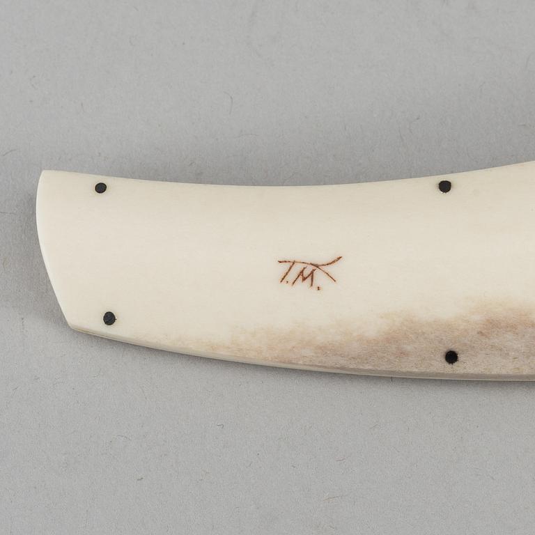 A Sami knife by Tommy Marklund.