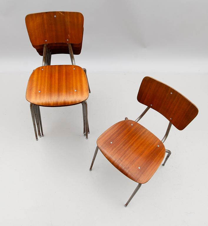 STOLAR, 6 st, Niels Larsen, Danmark, 1900-talets mitt.