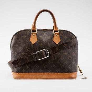 VÄSKA, "Alma", samt SKÄRP, Louis Vuitton.