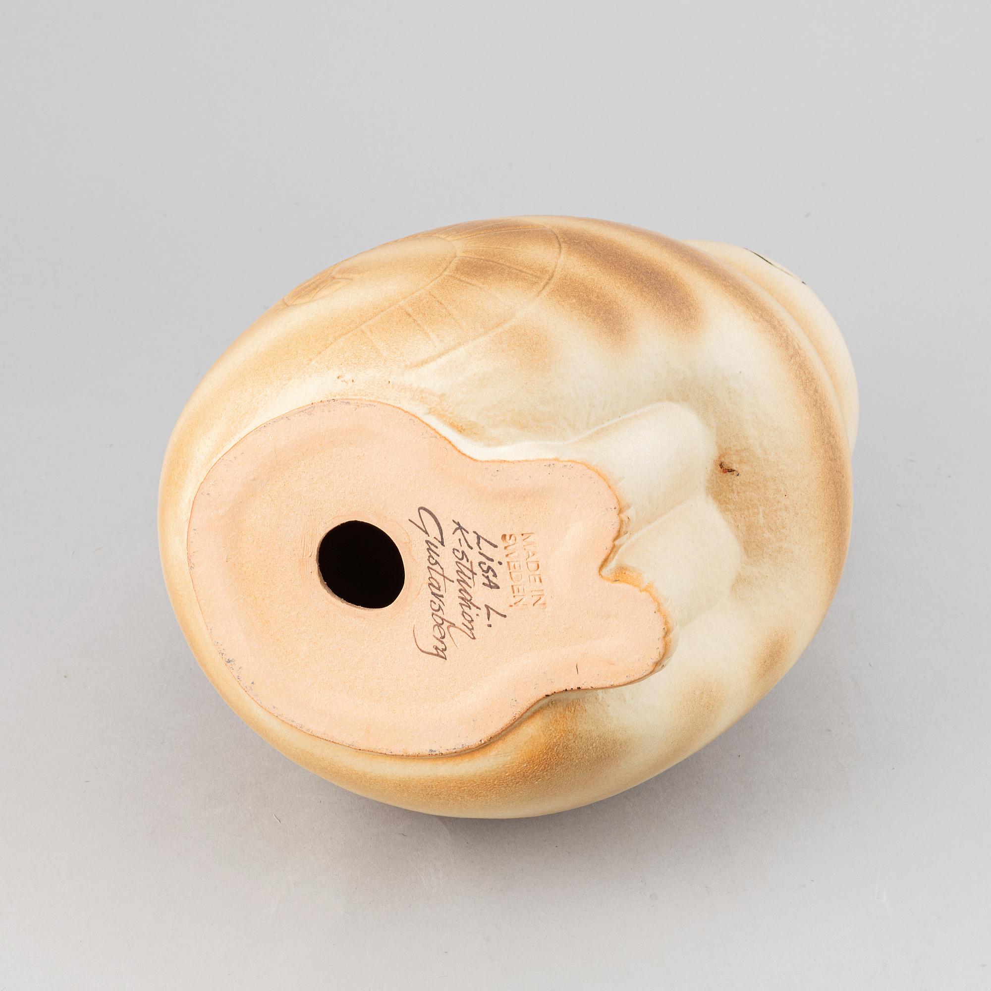 Lisa Larson, figurin, stengods, 'Mia Maxi', K-studion, Gustavsberg ...