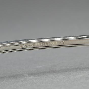 BESTICKSERVIS, 48 delar, "Olga", silver, GAB, Stockholm, bla 1979. Vikt ca 1183g.