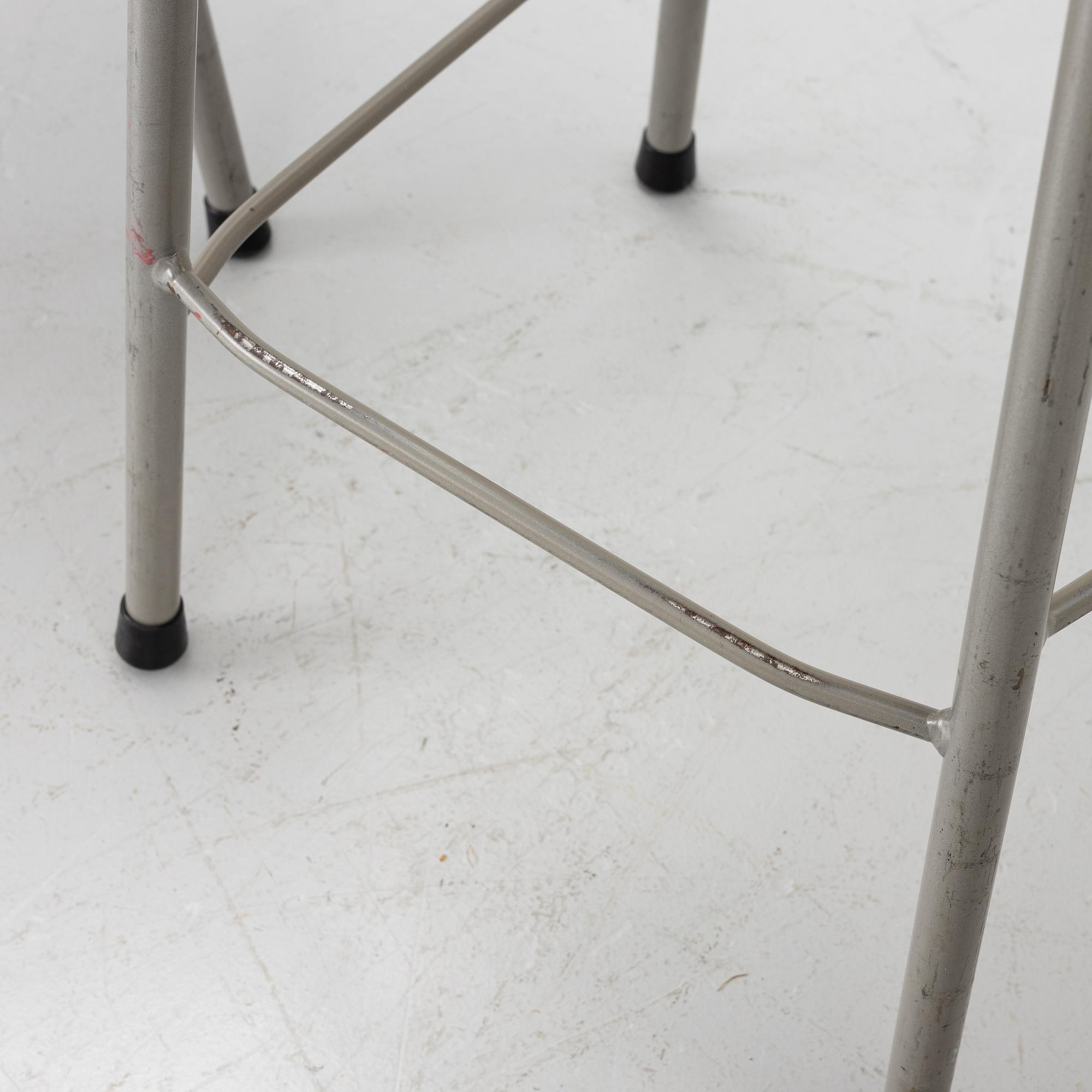 Stools, 3, latter half of the 20th century.