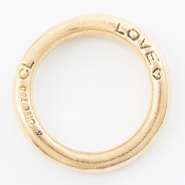 Ole Lynggaard, ring, “Love No. 4”, 18K gold.