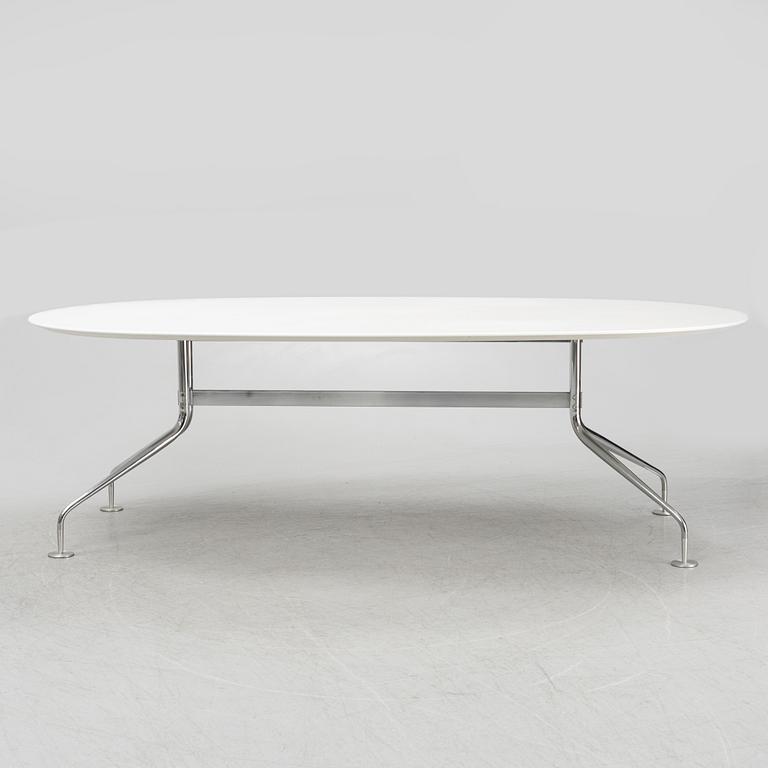 A 21st Century dining table.