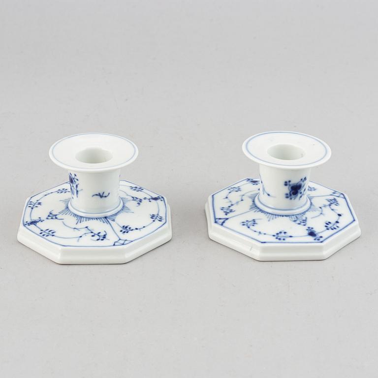 A mixed lot of Royal Copenhagen "Blue Fluted" porcelain 27 parts.