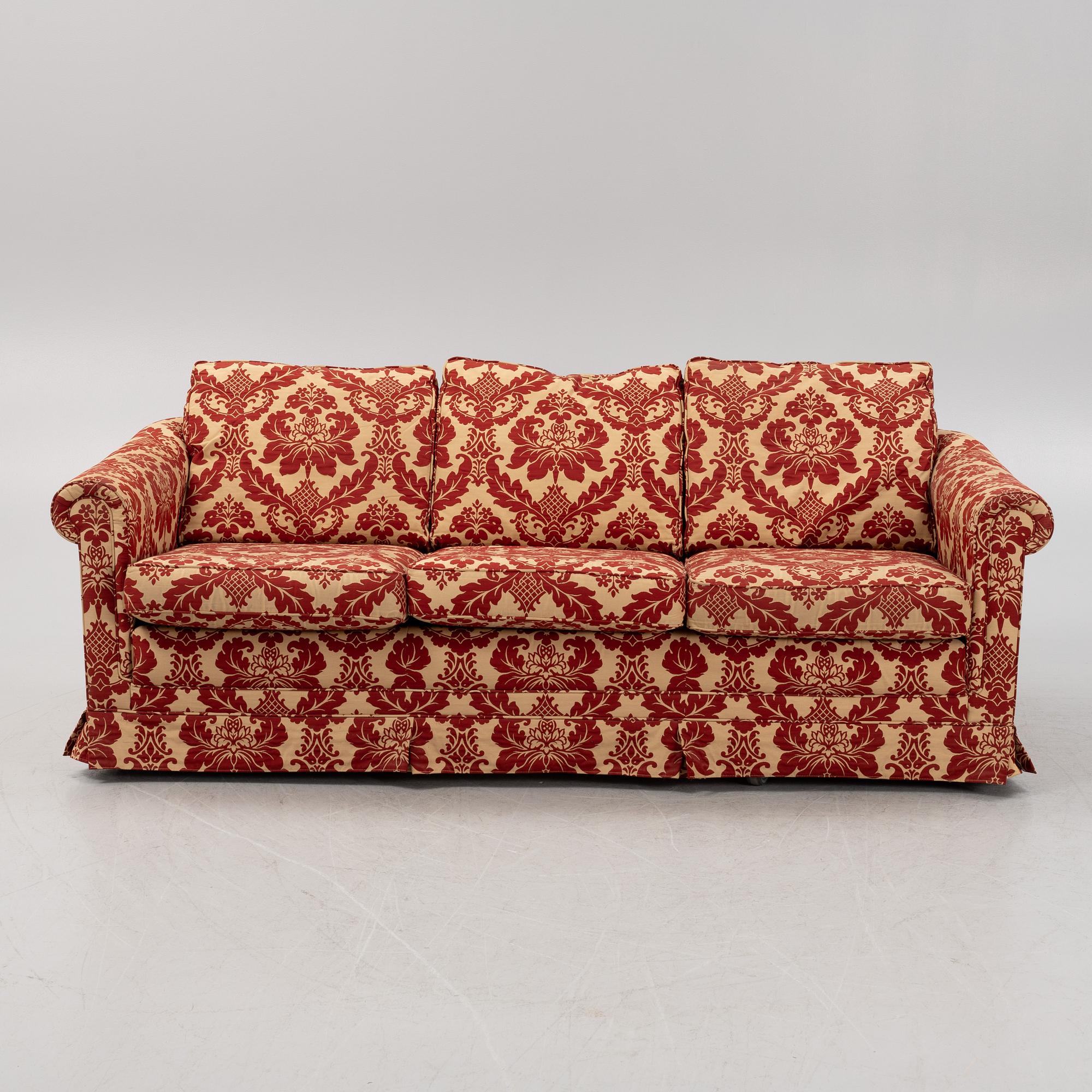 A sofa second part of the 20th Century.