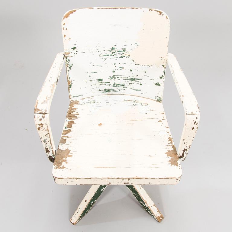 WERNER WEST, konttorituoli, Wilhelm Schaumann Oy, Finland 1930-luku.