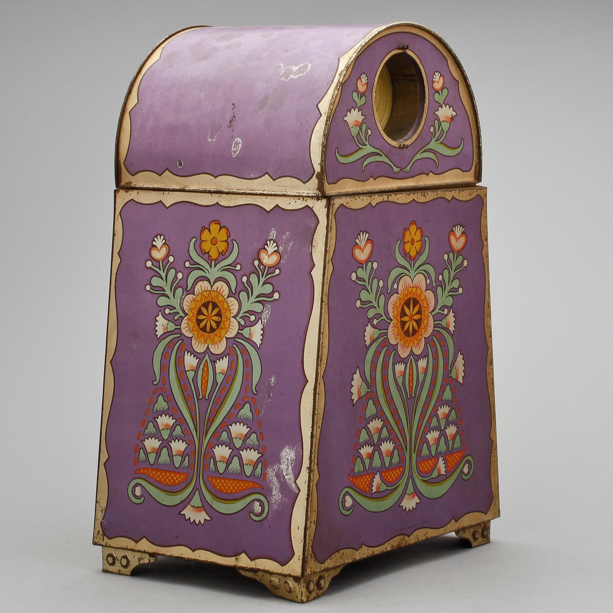 PLÅTBURK. Kanold, 1900-talets första hälft.
