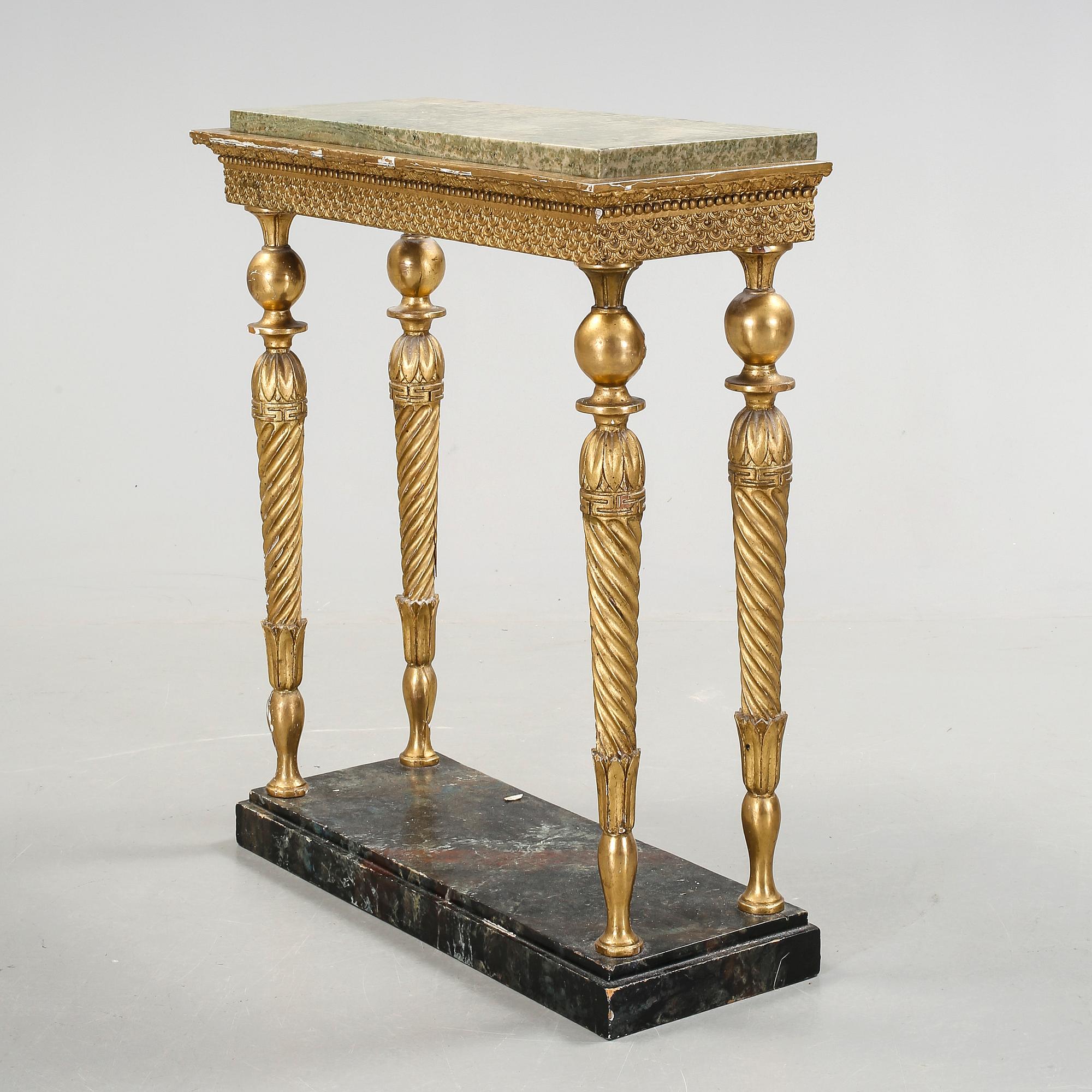 KONSOLBORD, sengustavianskt, omkr år 1800.