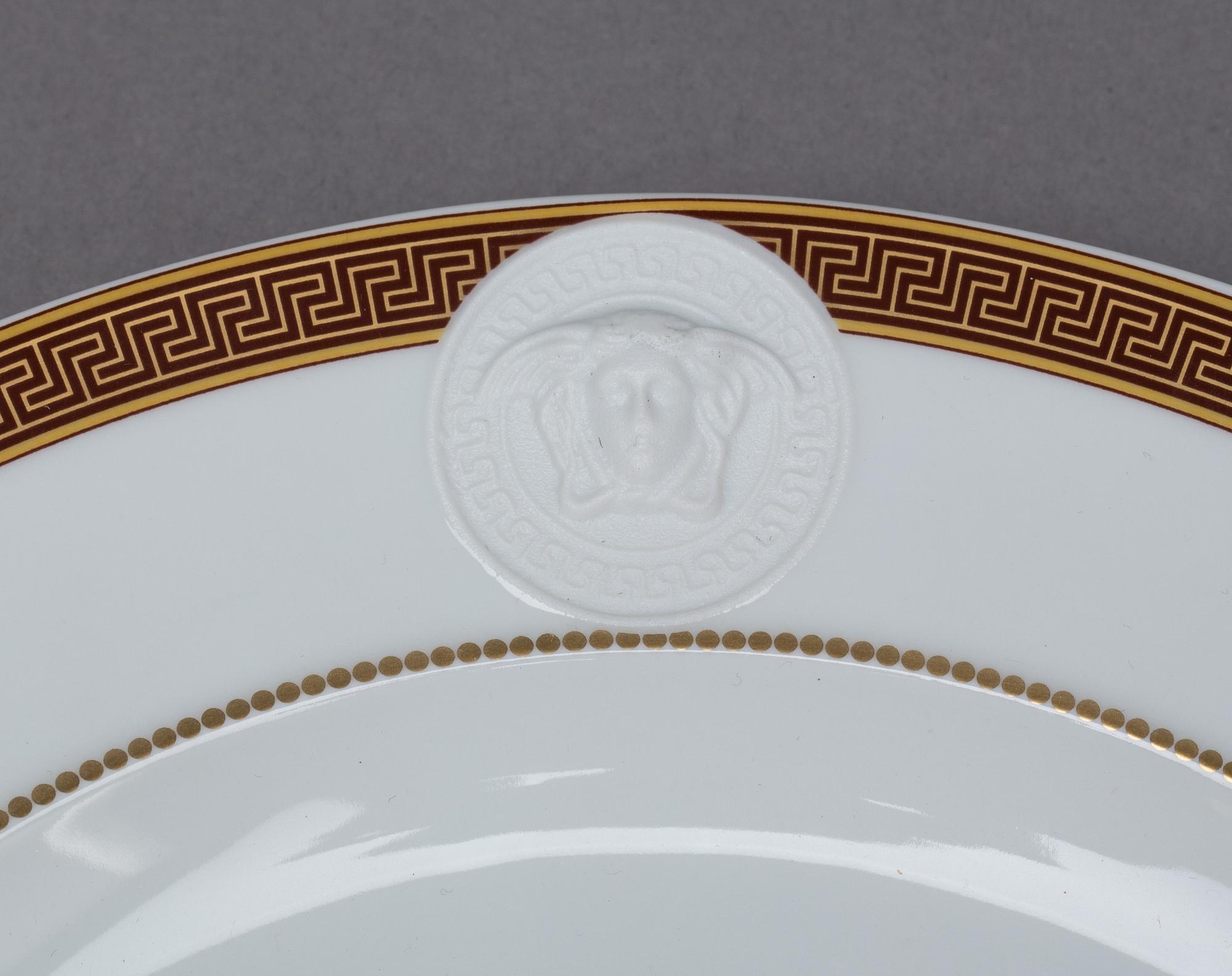 Servisdelar, 5 delar Versace, Rosenthal.