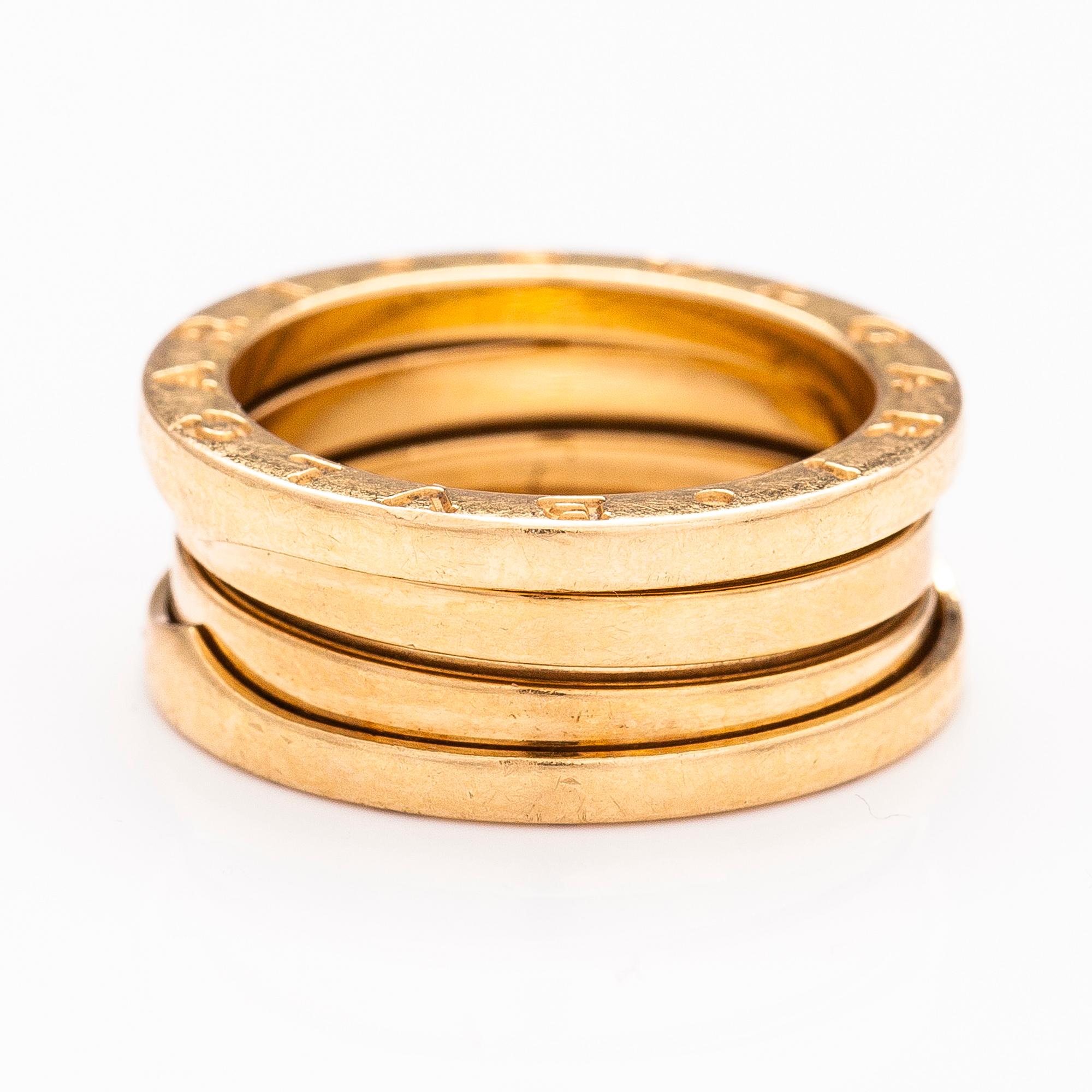 BVLGARI RING, B.Zero1, 18K guld.