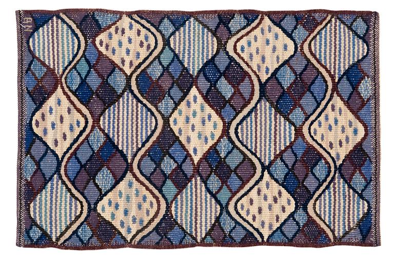 VÄVNAD. "Vägen till Rom". Gobelängvariant. 57 x 37 cm. Signerad BN (Barbro Nilsson, Märta Måås-Fjetterström AB).